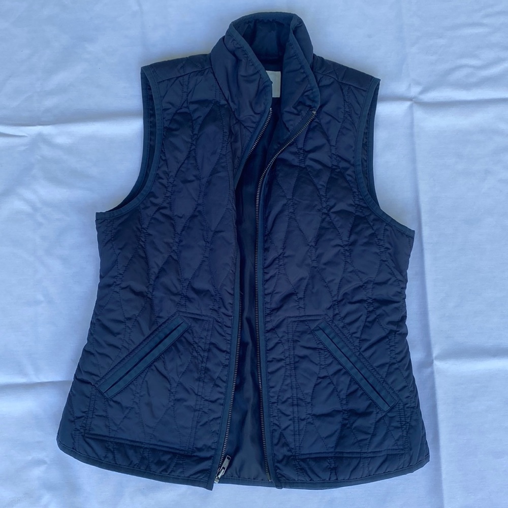 Puffer vest, lightweight, navy